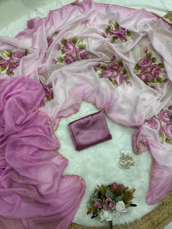Lavender_Katdana_and_Beads_Hand-Embroidered_Saree