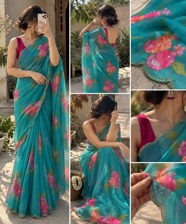 Rama_Floral_Embroidered_Saree