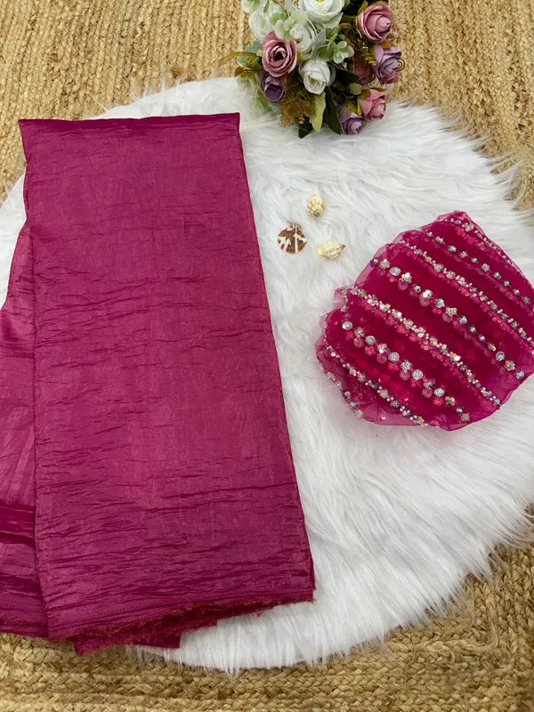 Rani_Crush_Organza_Motiwork_Embroidered_Saree