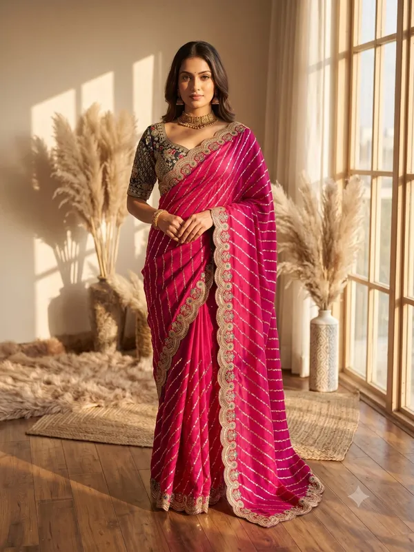 Rani_Space_Silk_Embroidered_Saree
