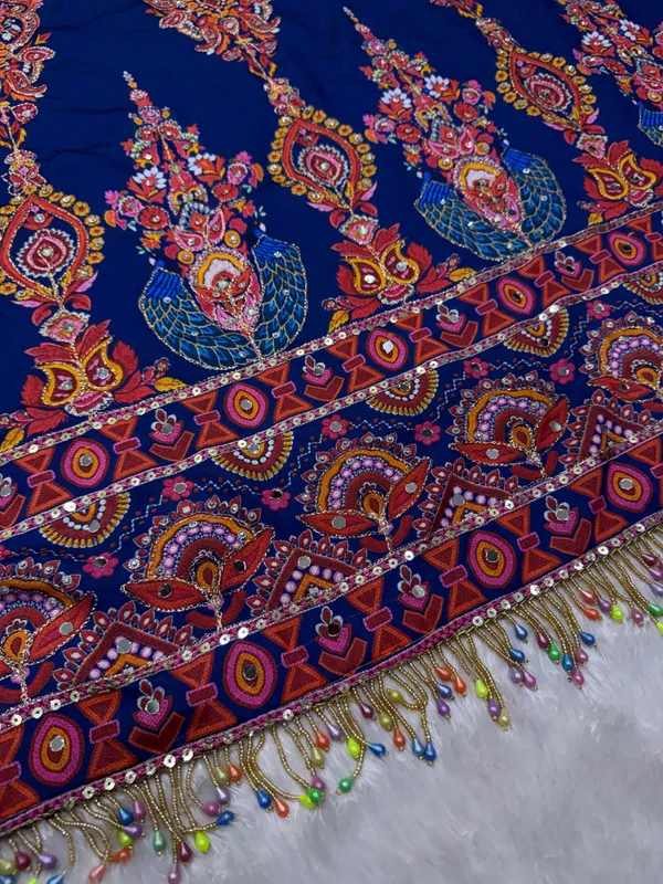 Royal_Blue_Chinon_Silk_Embroidered_Saree
