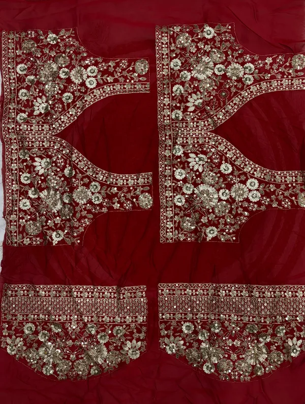Cherry_Red_Space_Silk_With_Embroidered_Saree