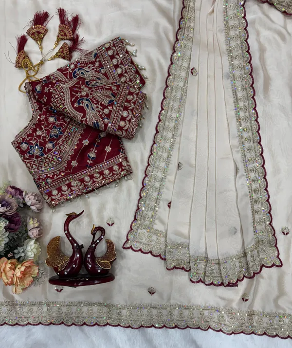 Off-White_Syska_Silk_Designer_Saree
