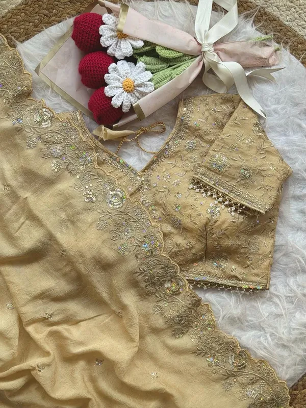 Cream_Syska_Silk_Designer_Saree