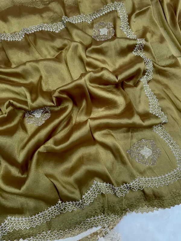 Gold_Soft_Copper_Silk_Designer_Saree