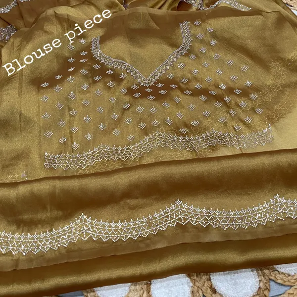 Gold_Soft_Copper_Silk_Designer_Saree