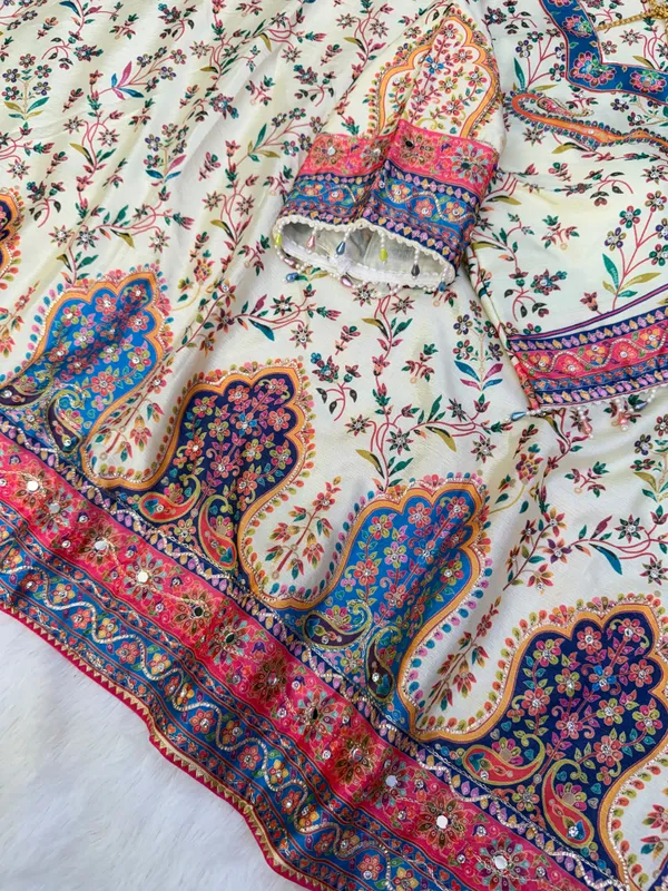 White_Chinon_Silk_Embroidered_Saree