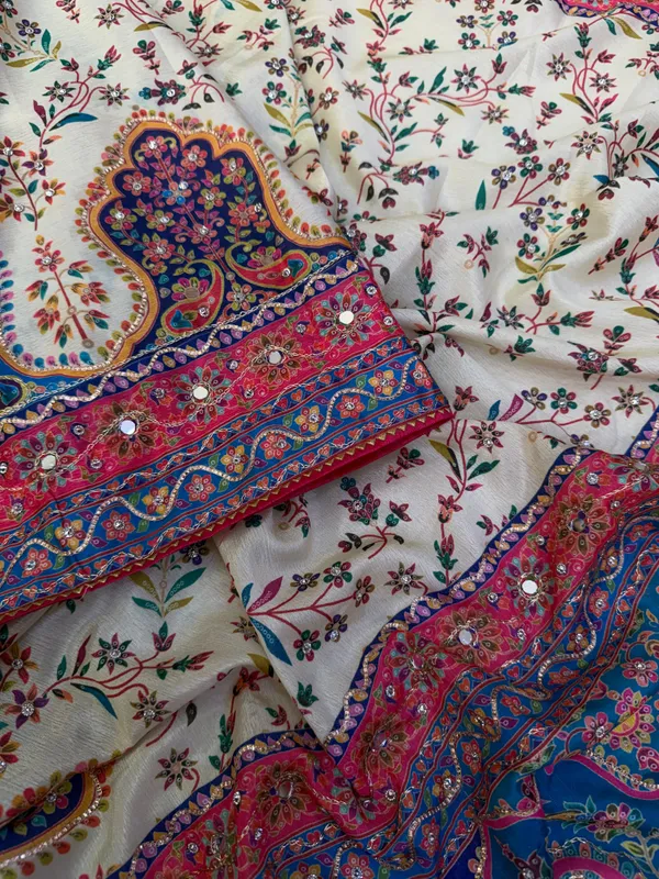 White_Chinon_Silk_Embroidered_Saree