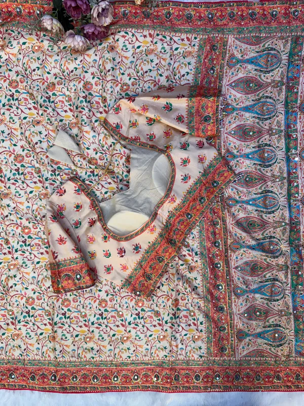 White_Chinon_Silk_Embroidered_Saree