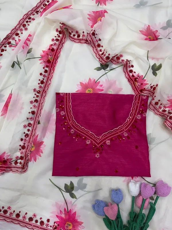 White_Floral_Embroidered_Designer_Saree