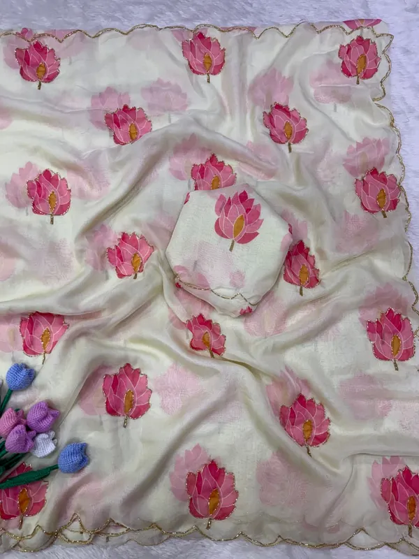 White_Lotus_Designer_Saree