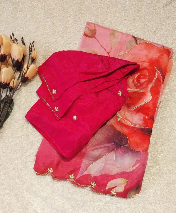 Pink_Katdana_and_Beads_Hand-Embroidered_Saree