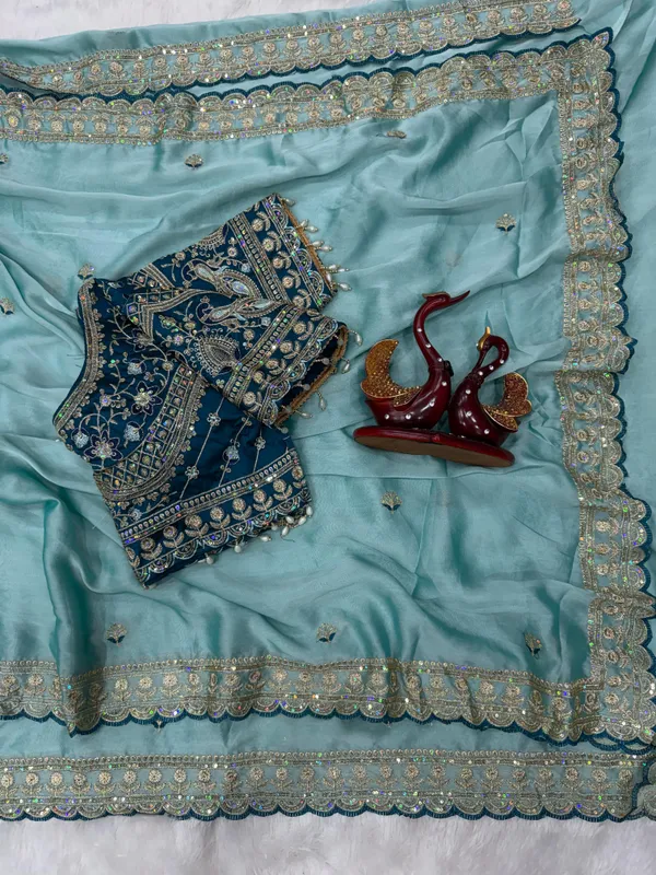 Blue_Syska_Silk_Designer_Saree