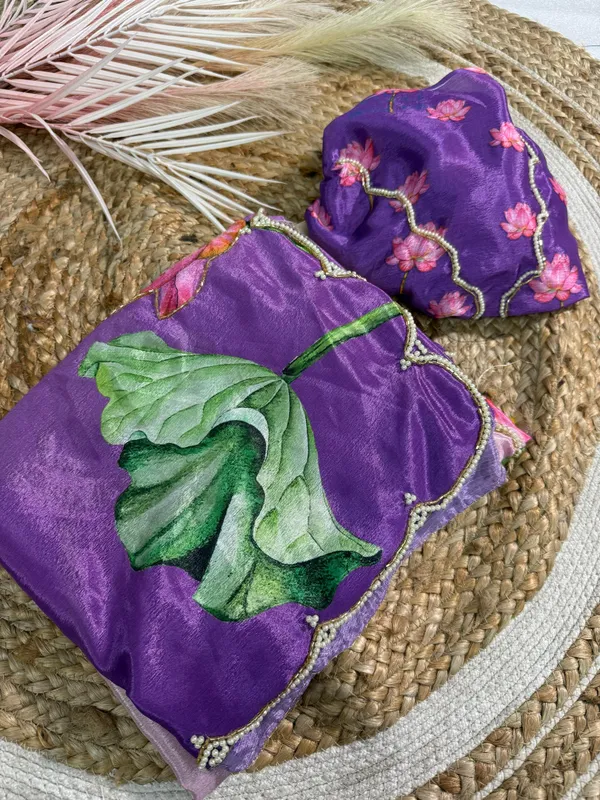 Purple_Lotus_Motif_Hand-Embroidered_Saree