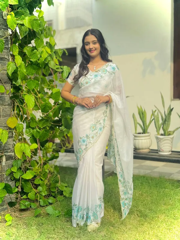 Blue_Tabby_Silk_Beads_Embroidered_Saree