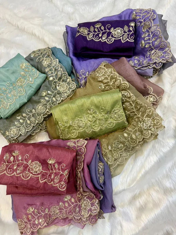 Lavender_Shaded_Space_Silk_Designer_Saree