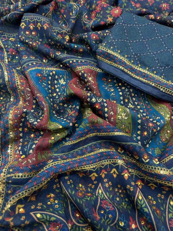 Navy_Ajarakh_Print_Embroidered_Saree