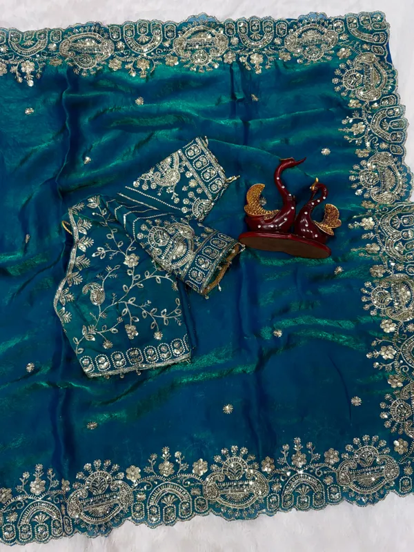Rama_Space_Silk_Embroidered_Saree