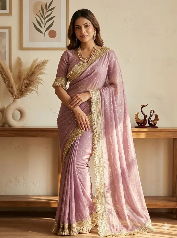 Lavender_Moss_Butti_Silk_Embroidered_Saree