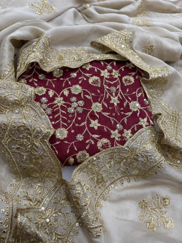 Cream_Syska_Silk_Designer_Saree