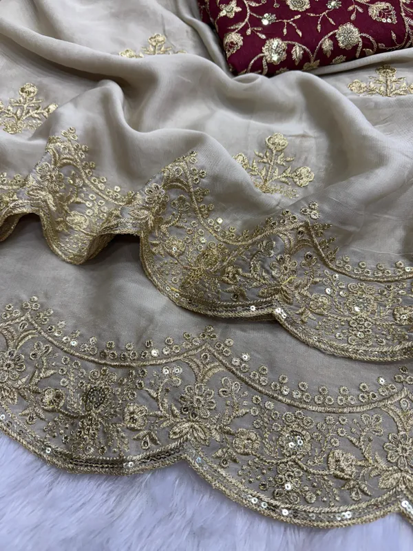 Cream_Syska_Silk_Designer_Saree