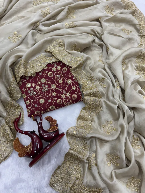 Cream_Syska_Silk_Designer_Saree