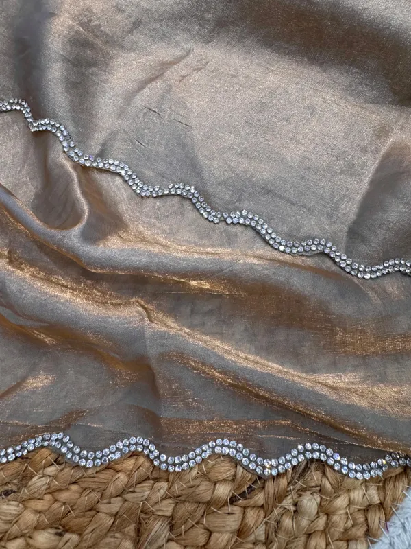 Grey_Soft_Silk_Handwork_Designer_Saree