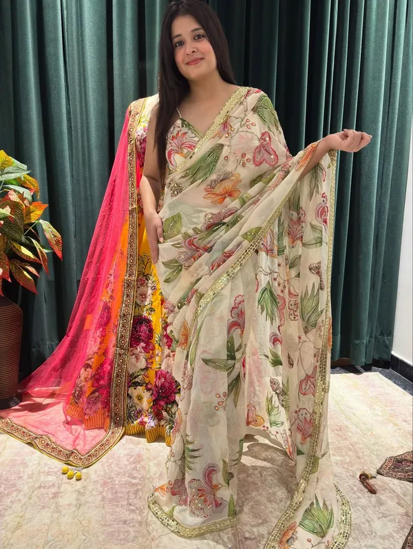 White_Mirror_Embroidered_Designer_Saree