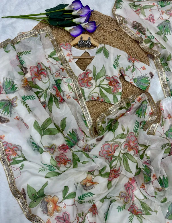 White_Mirror_Embroidered_Designer_Saree