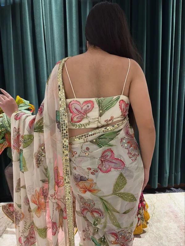 White_Mirror_Embroidered_Designer_Saree