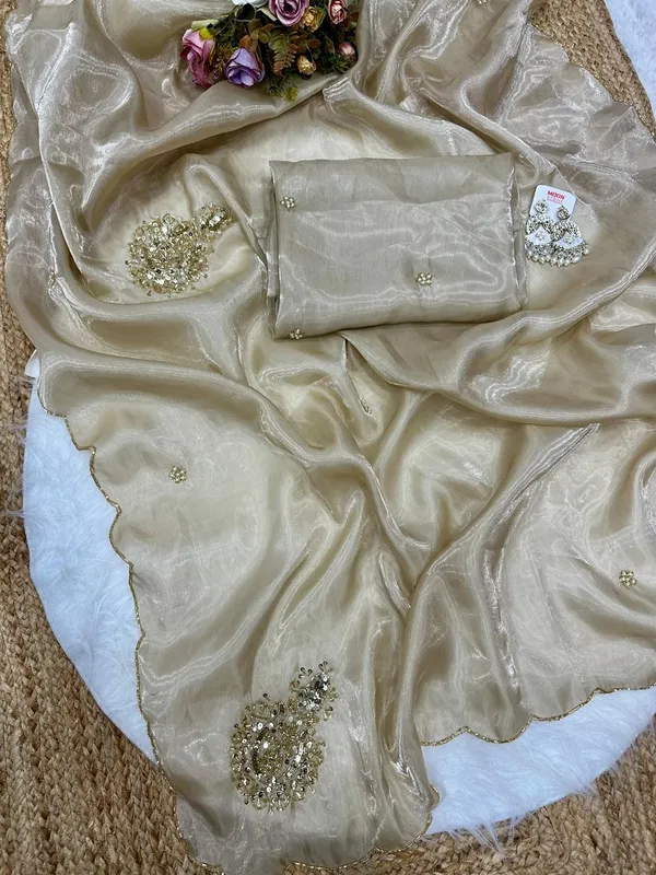 Cream_Shaded_Satin_Silk_Handwork_Saree