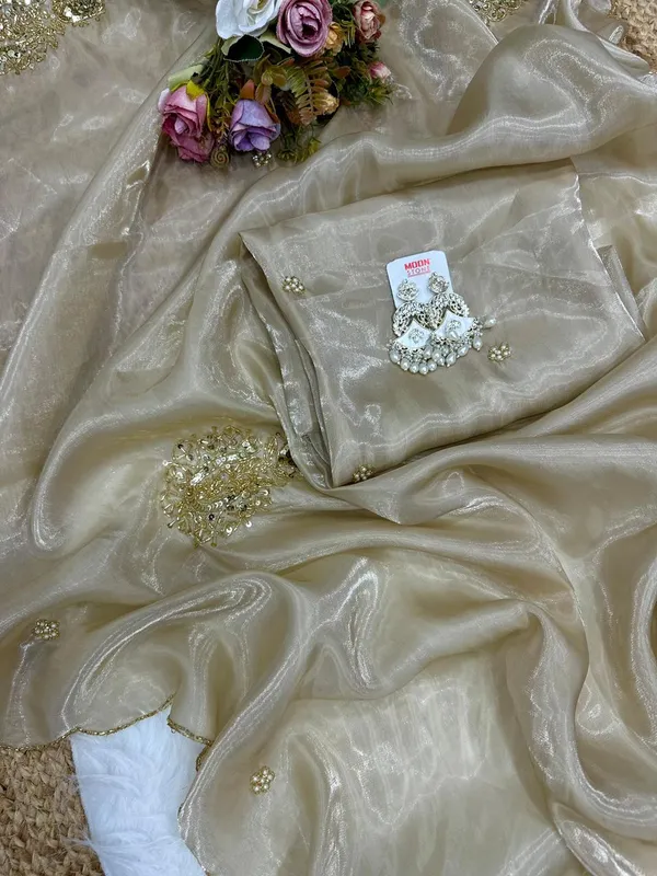 Cream_Shaded_Satin_Silk_Handwork_Saree