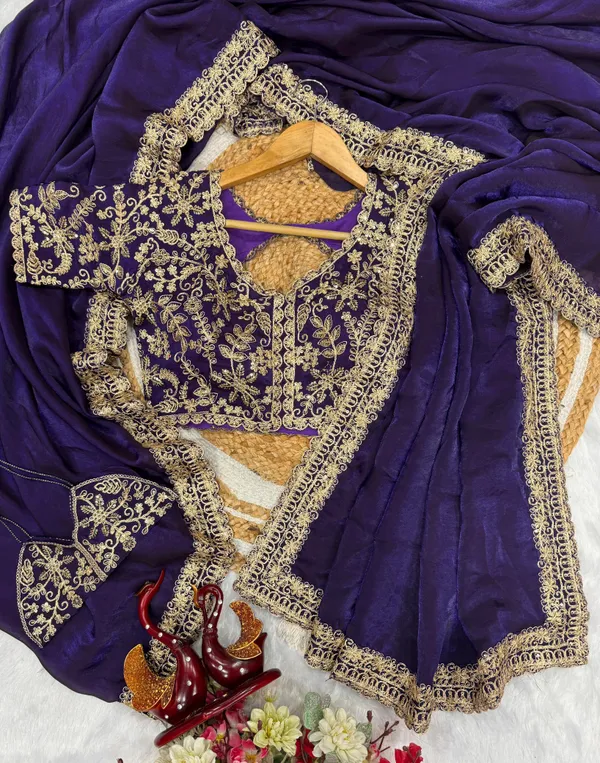 Purple_Classic_Marodi_and_Mirror_Embroidered_Saree