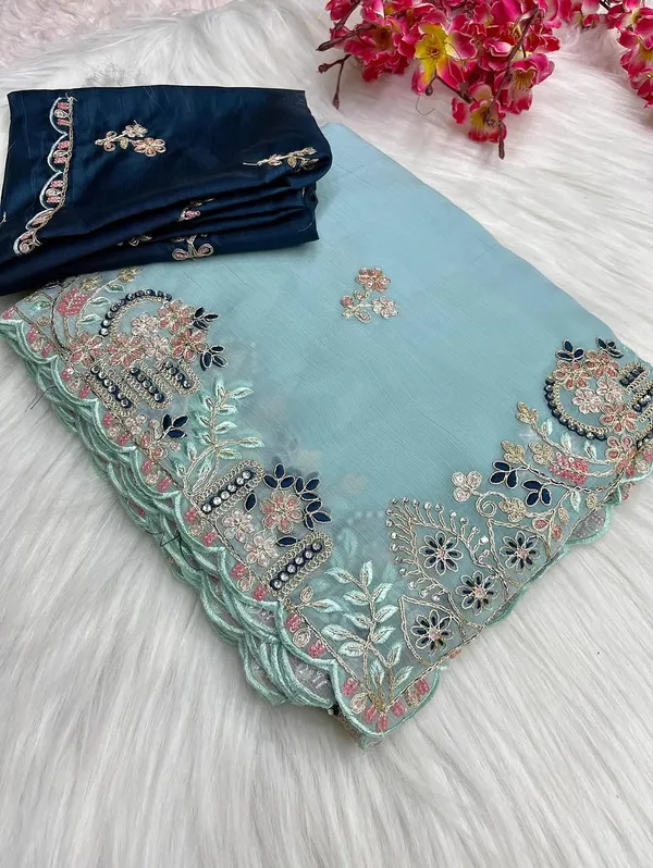 Blue_Crush_Tissue_Silk_Moti_Embroidered_Saree