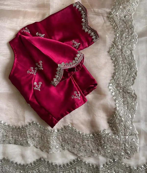Cream_Tissue_Silk_Embroidered_Designer_Saree