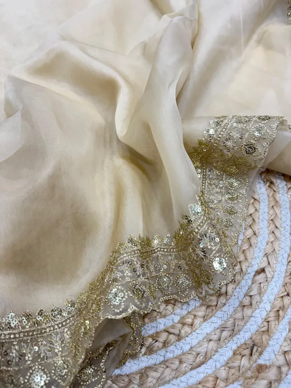 Cream_Tissue_Silk_Embroidered_Designer_Saree