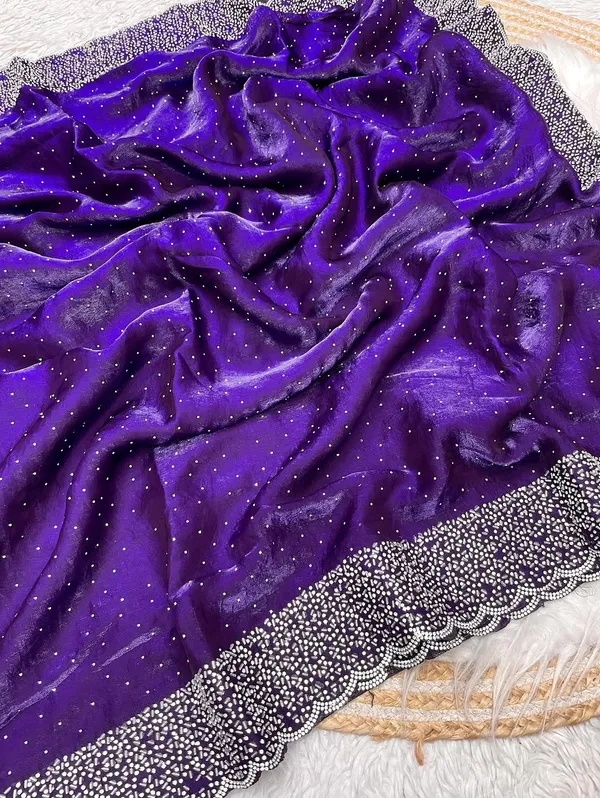 Purple_Shaded_Soft_Silk_Handwork_Designer_Saree