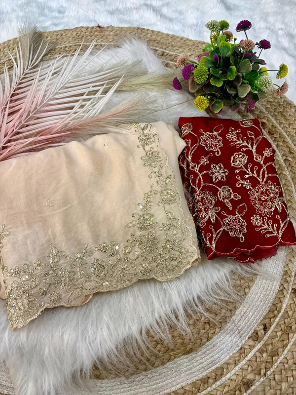 Cream_Syska_Silk_Designer_Saree