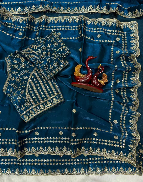 Royal_Blue_Space_Silk_Embroidered_Saree