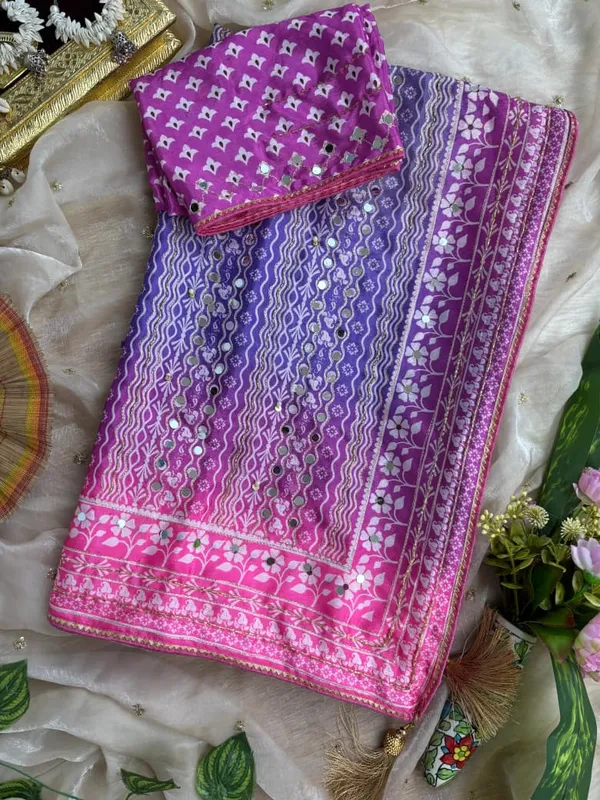 Purple_Shaded_Hand_Embroidered_Saree