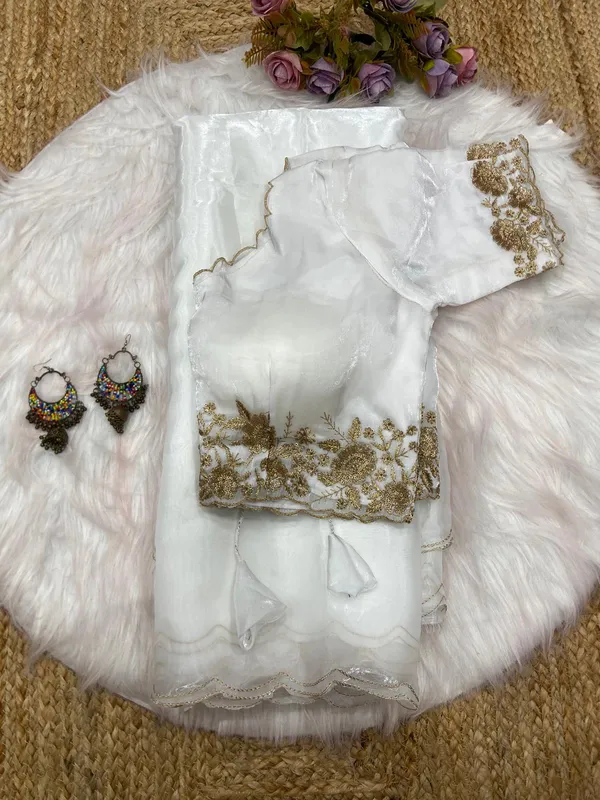 WHITE_SOFT_JIMMY_CHOO_EMBROIDERED_SAREE