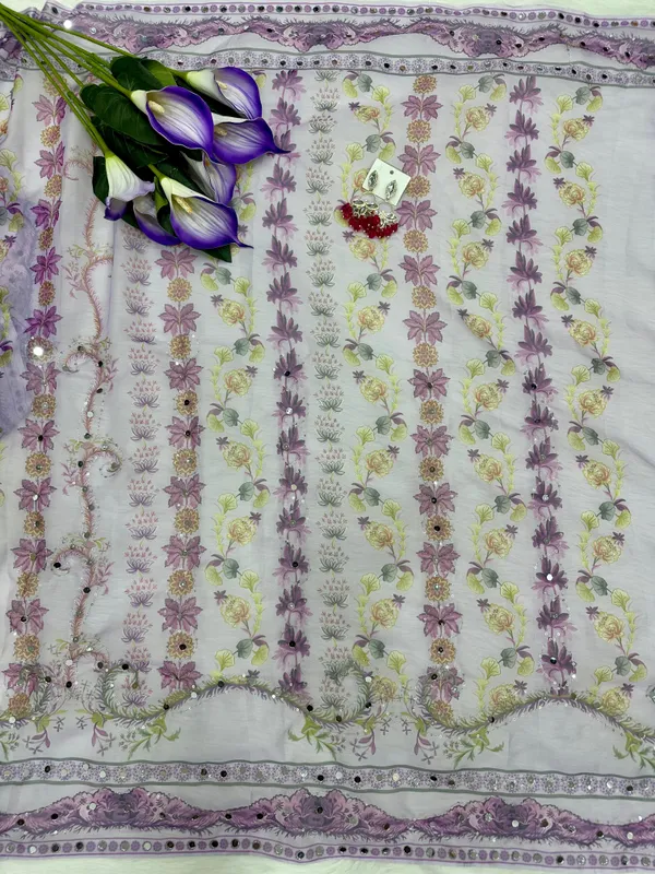 Purple_Mirror_Embroidered_Designer_Saree