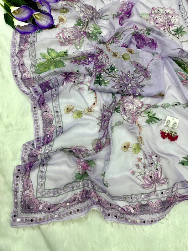 Purple_Mirror_Embroidered_Designer_Saree