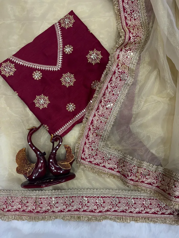 Beige_Classic_Marodi_Embroidered_Saree