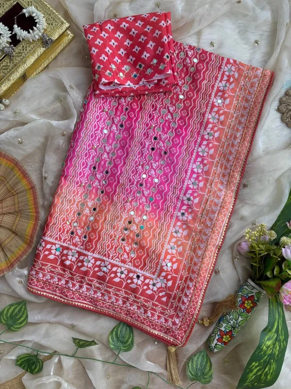 Pink_Shaded_Hand_Embroidered_Saree
