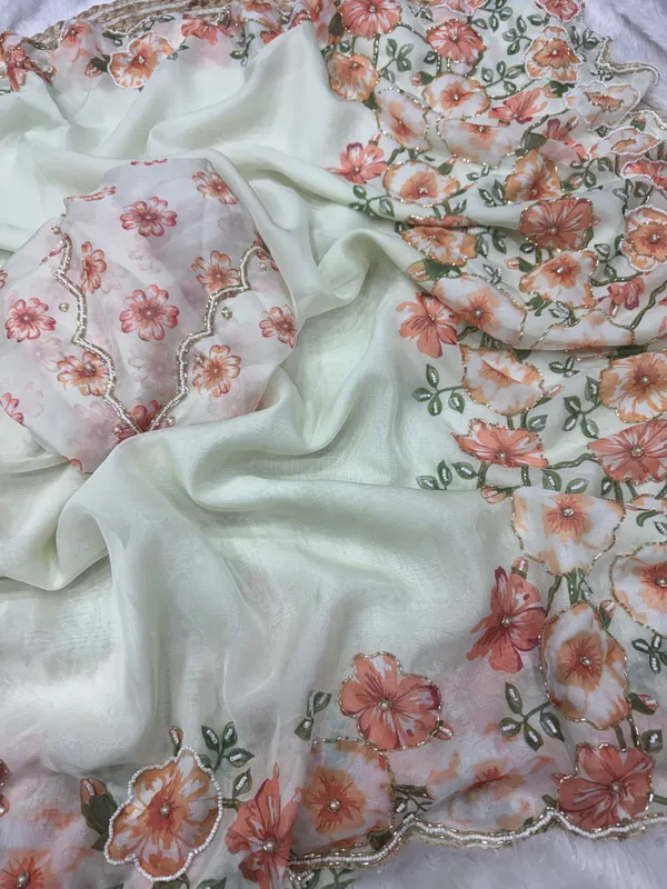 Peach_Tabby_Silk_Beads_Embroidered_Saree