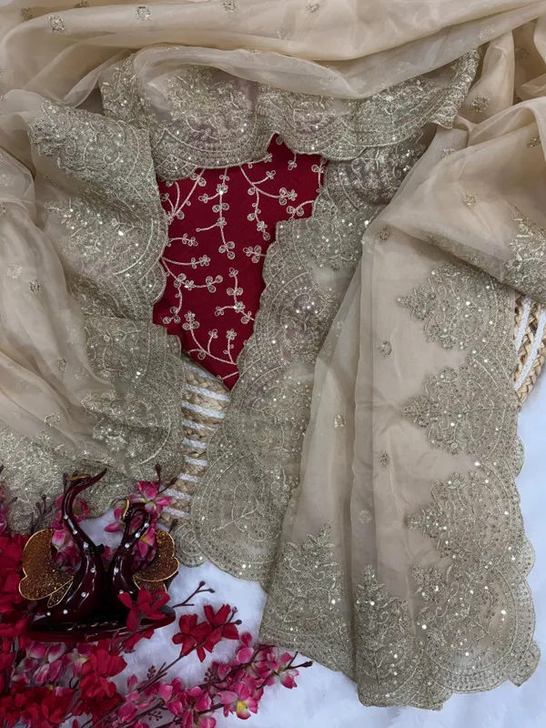 Cream_Tissue_Silk_Embroidered_Designer_Saree