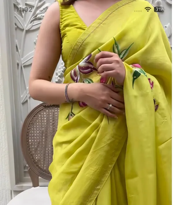 LEMON_YELLOW_SHADED_SOFT_ORGANZA_EMBROIDERED_SAREE