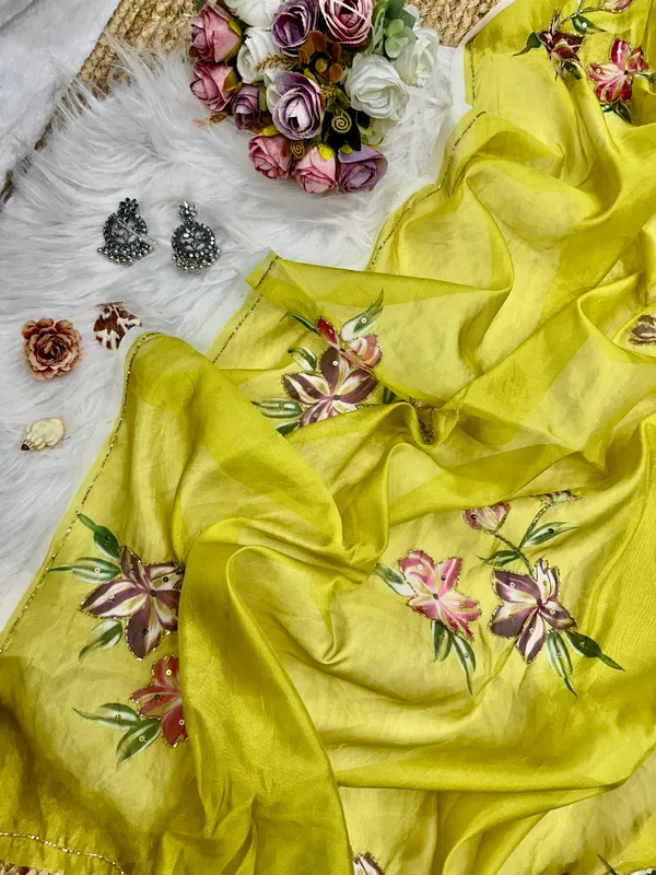 LEMON_YELLOW_SHADED_SOFT_ORGANZA_EMBROIDERED_SAREE