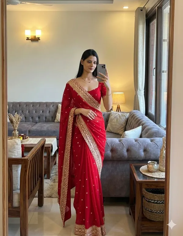Red_Classic_Marodi_Embroidered_Saree